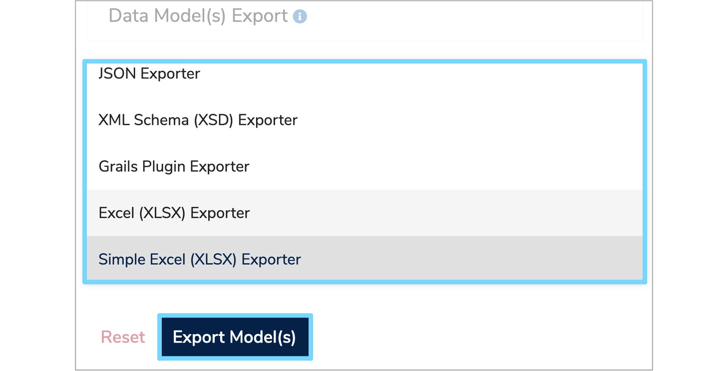 List of exporters